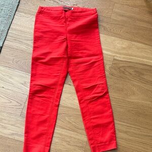 Crosby Red Skinny Women's Pants